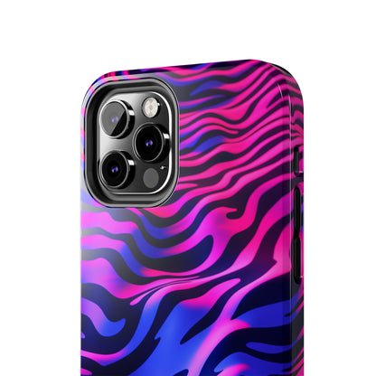 Wild Illusion: Trippy Tiger Stripes Mystique | Dynamic iPhone Case