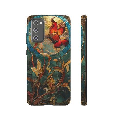 Art Nouveau Floral Full Moon Phone Case