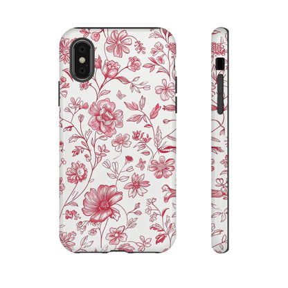 Pink Floral Wildflower Phone Case