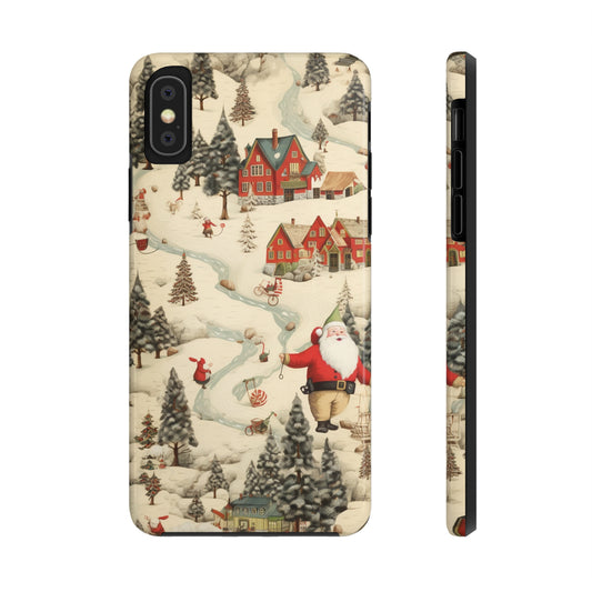 Festive Christmas design case for iPhone 14