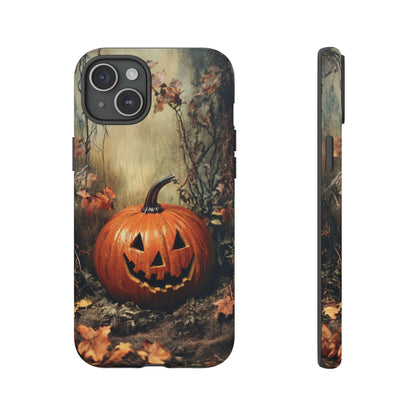 Vintage Style Halloween Jack-o'-Lantern Phone Cover