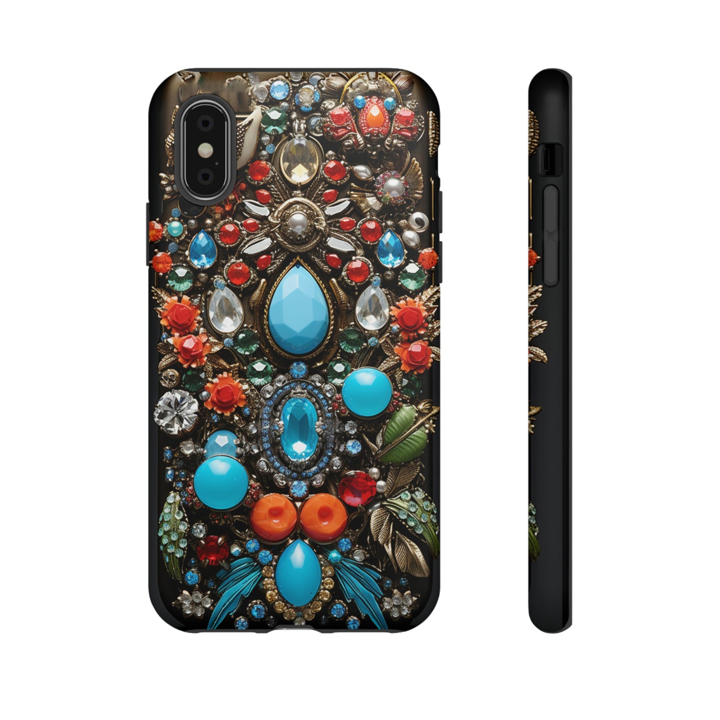 Luxury vintage jewelry phone case for Google Pixel