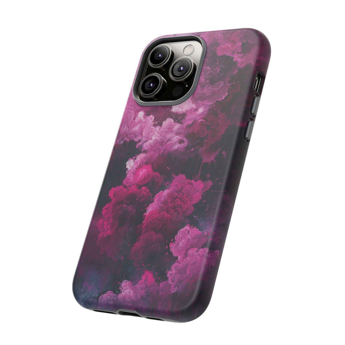 Magenta and Blue Color Explosion Phone Case