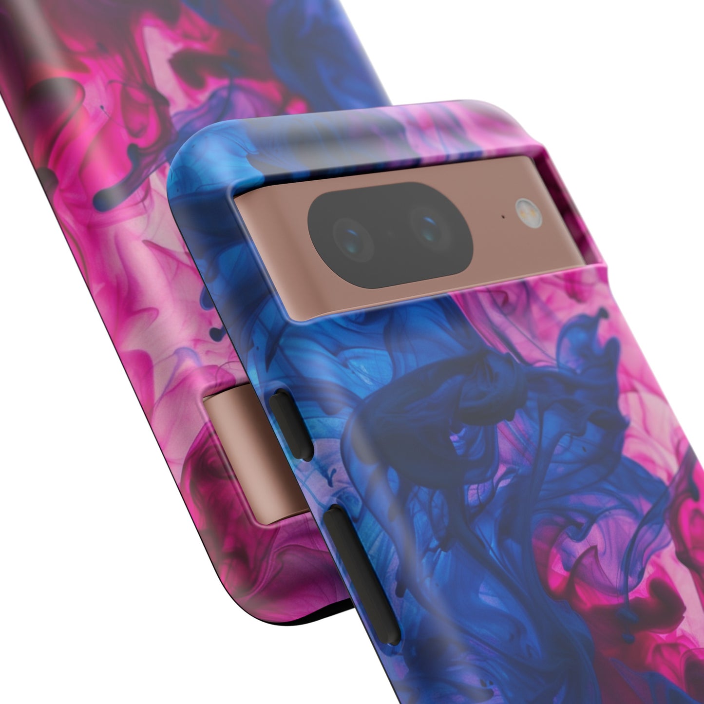 Magenta and Blue Color Explosion Phone Case