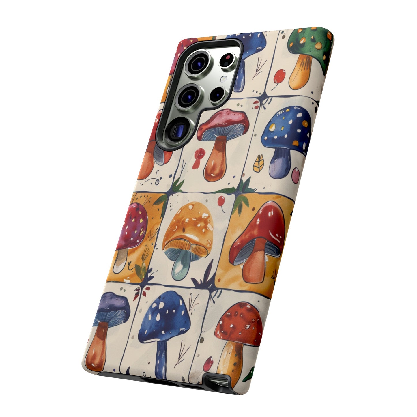 Trippy Magic Mushroom Toadstools Phone Case