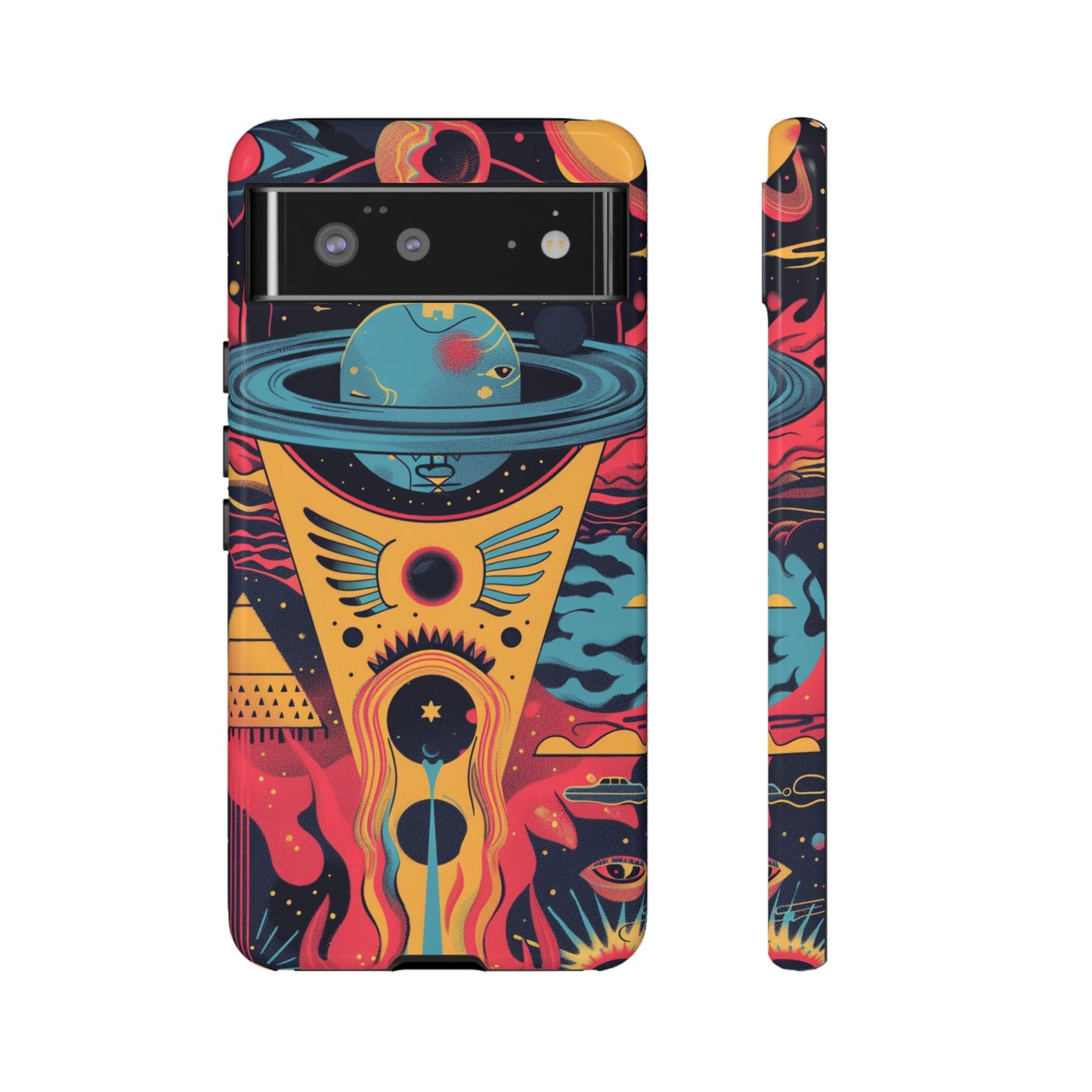 Cosmic Journey Space and Time Phone Case