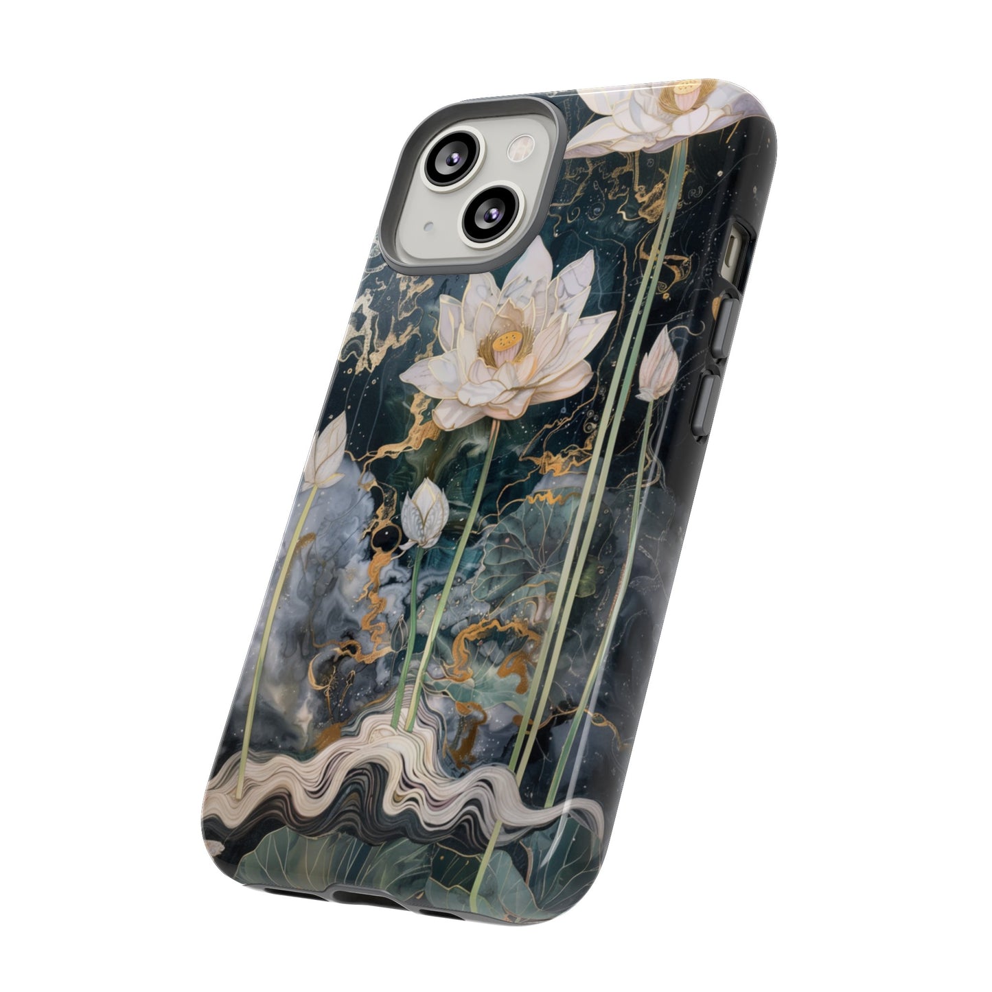 Lotus Floral Zen Art Phone Case