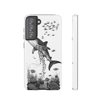 Whale Shark, Turtle, Manta Ray Phone Case