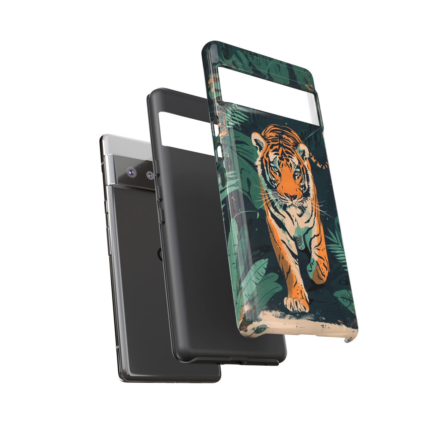 Retro Jungle Tiger Phone Case