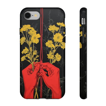 We Are All Connected Floral Phone Case