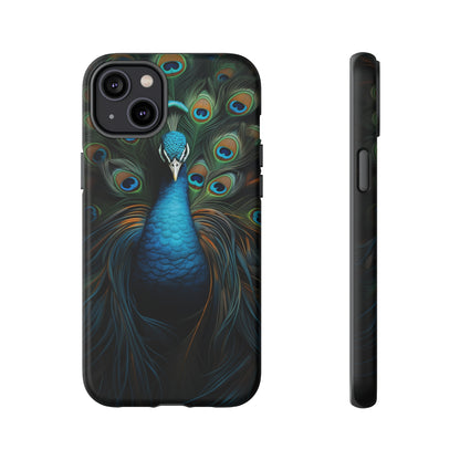 Peacock Feathers iPhone Case - A Timeless Symbol of Elegance for Google Pixel, iPhone, and Samsung Cases