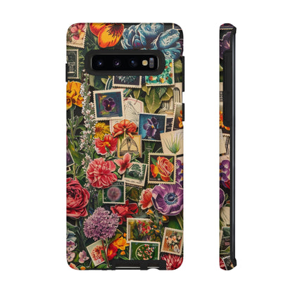 Vintage Floral Stamps Phone Case