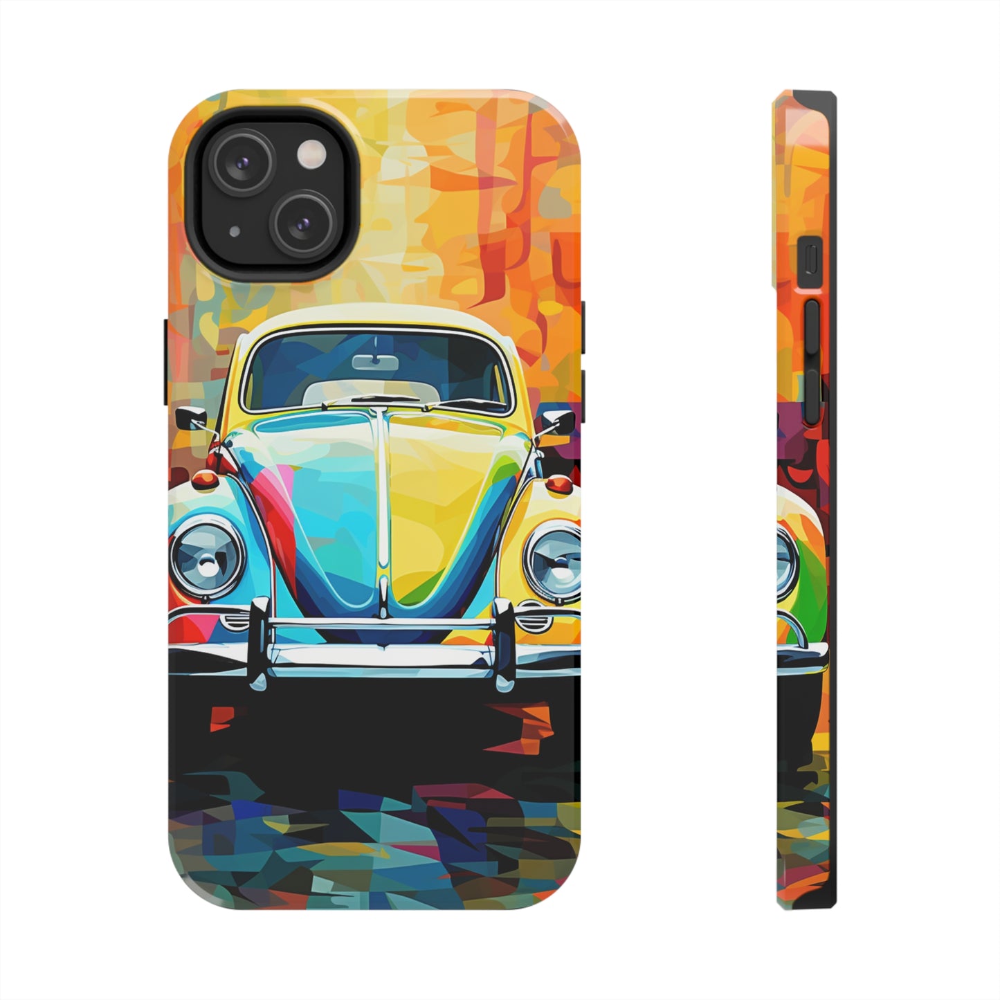 VW Bug Phone Case Retro iPhone Tough Case – Volkswagen beetle iPhone case