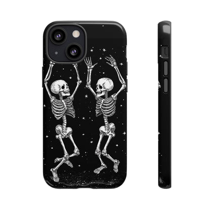 Halloween Dancing Skeletons iPhone Case