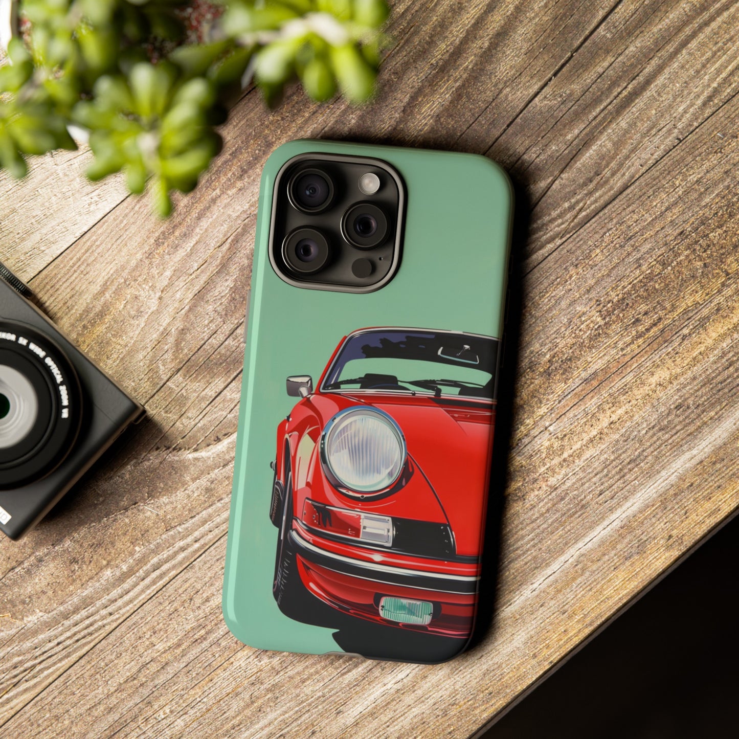 Classic Car Lover Porsche 911 Car Art Phone Case