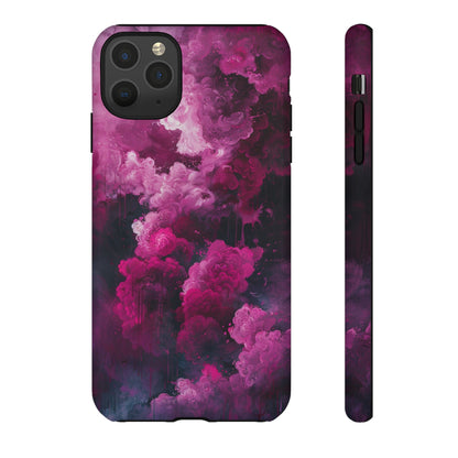 Magenta and Blue Color Explosion Phone Case