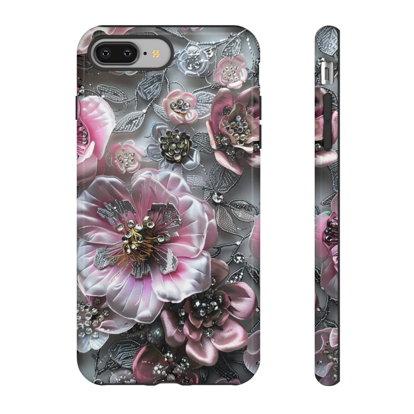 Coquette Aesthetic Floral Art iPhone 15 Case