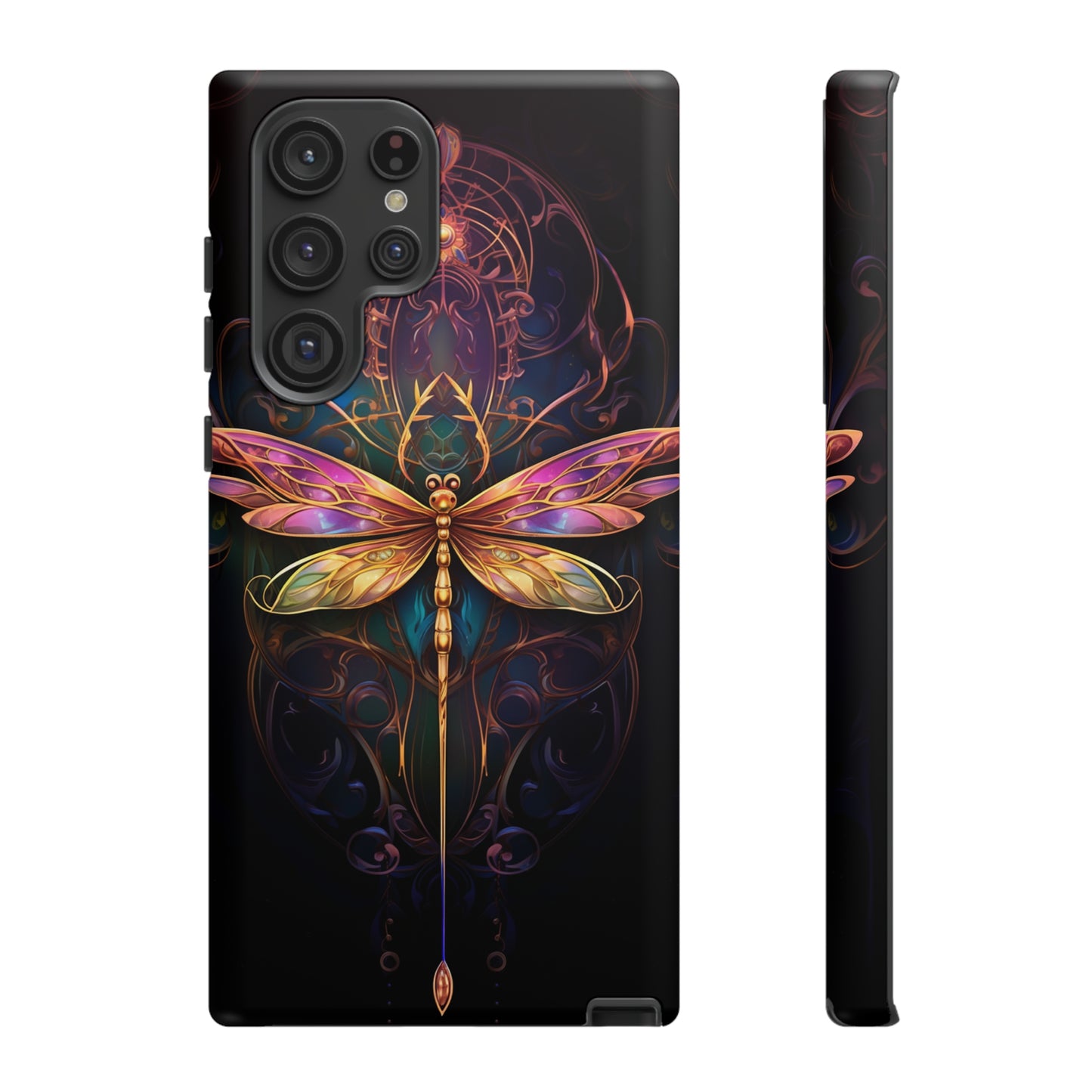 Art Nouveau Dragonfly - A Timeless Symbol of Elegance for Google Pixel, iPhone, and Samsung Cases