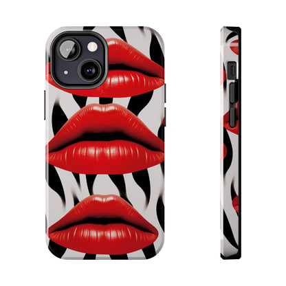 Kiss Lips iPhone Case | Expressive and Playful Design for iPhone 11, 12, 13, 14