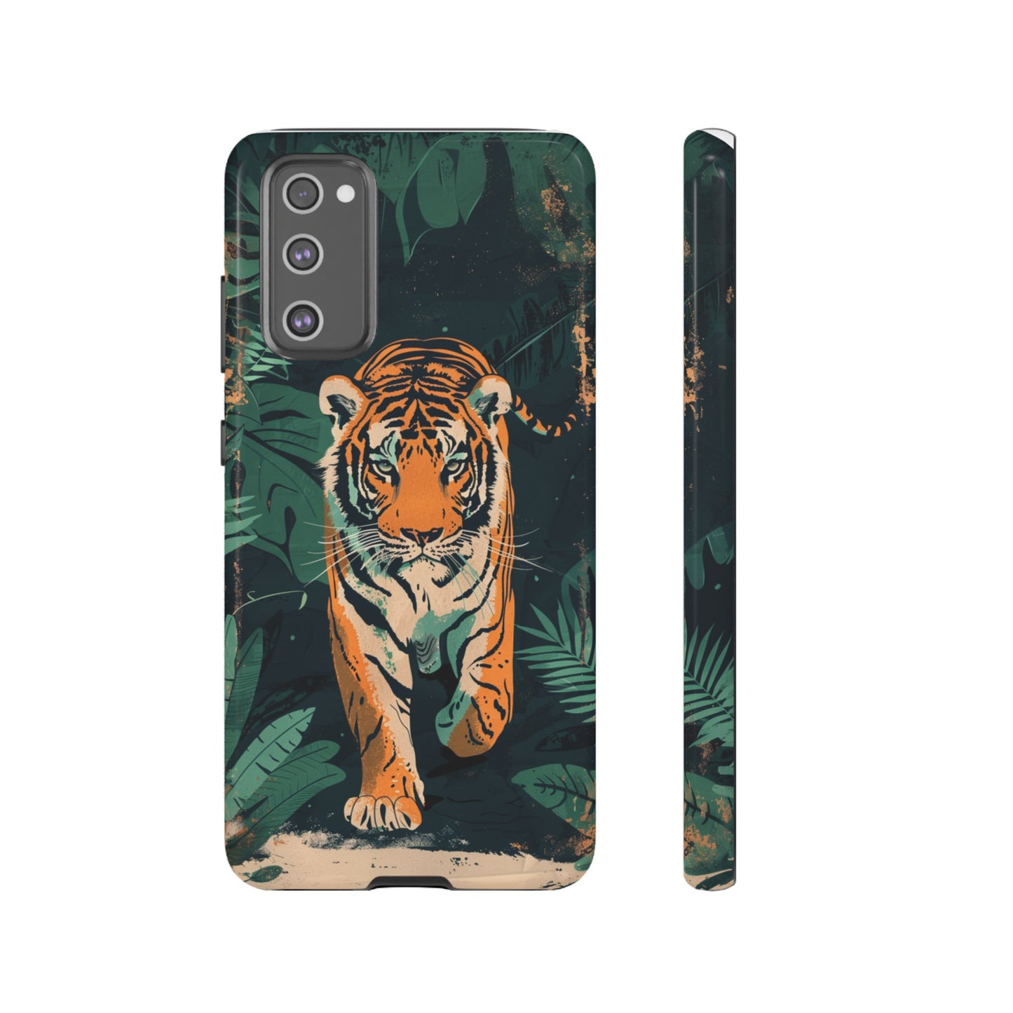 Retro Jungle Tiger Phone Case