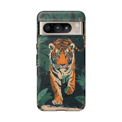 Retro Jungle Tiger Phone Case