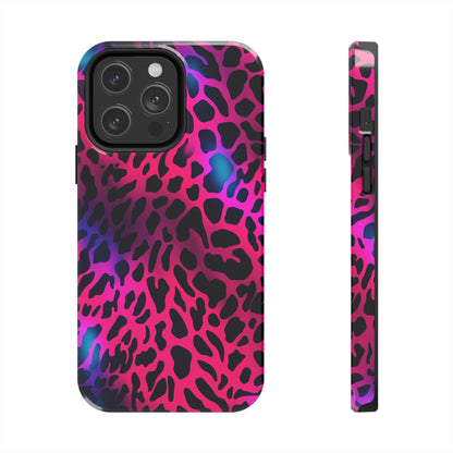 Wild Child: Trippy Leopard Spots Mystique | Dynamic iPhone Case