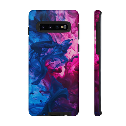 Magenta and Blue Color Explosion Phone Case