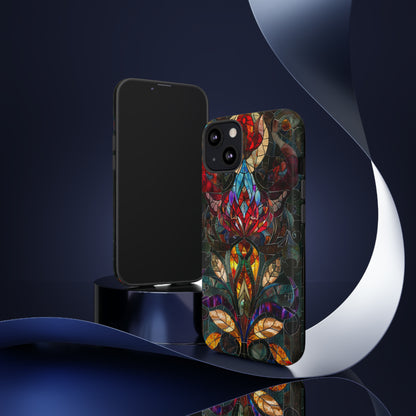 Art Deco Stained Glass floral Phone Case