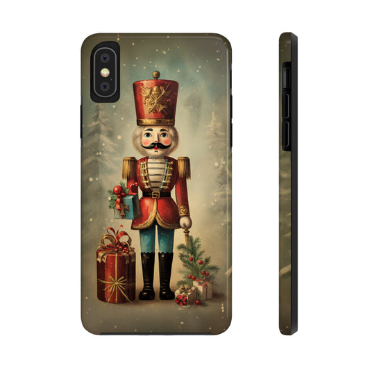 Nutcracker Christmas design case for iPhone 14