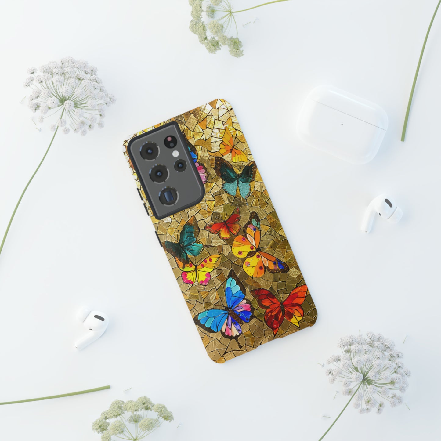 Gustav Klimt Style Flower Garden Painting Phone Case