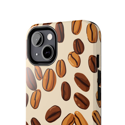 Awaken the Senses: Fresh Coffee Bean Design | Aromatic iPhone Case