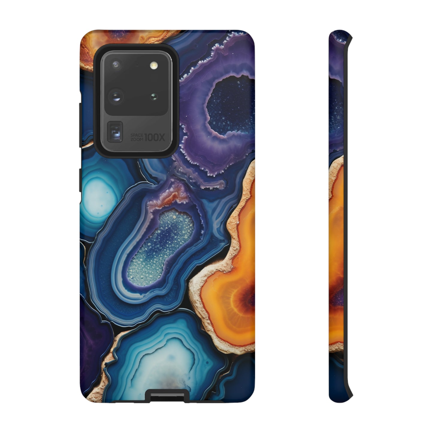 Agate Slice Geode Elegance: Natural Beauty Phone Case