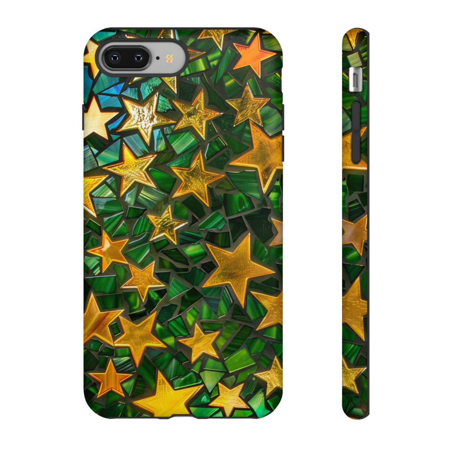 Green Celestial Stained Glass Mosaic Phone Case