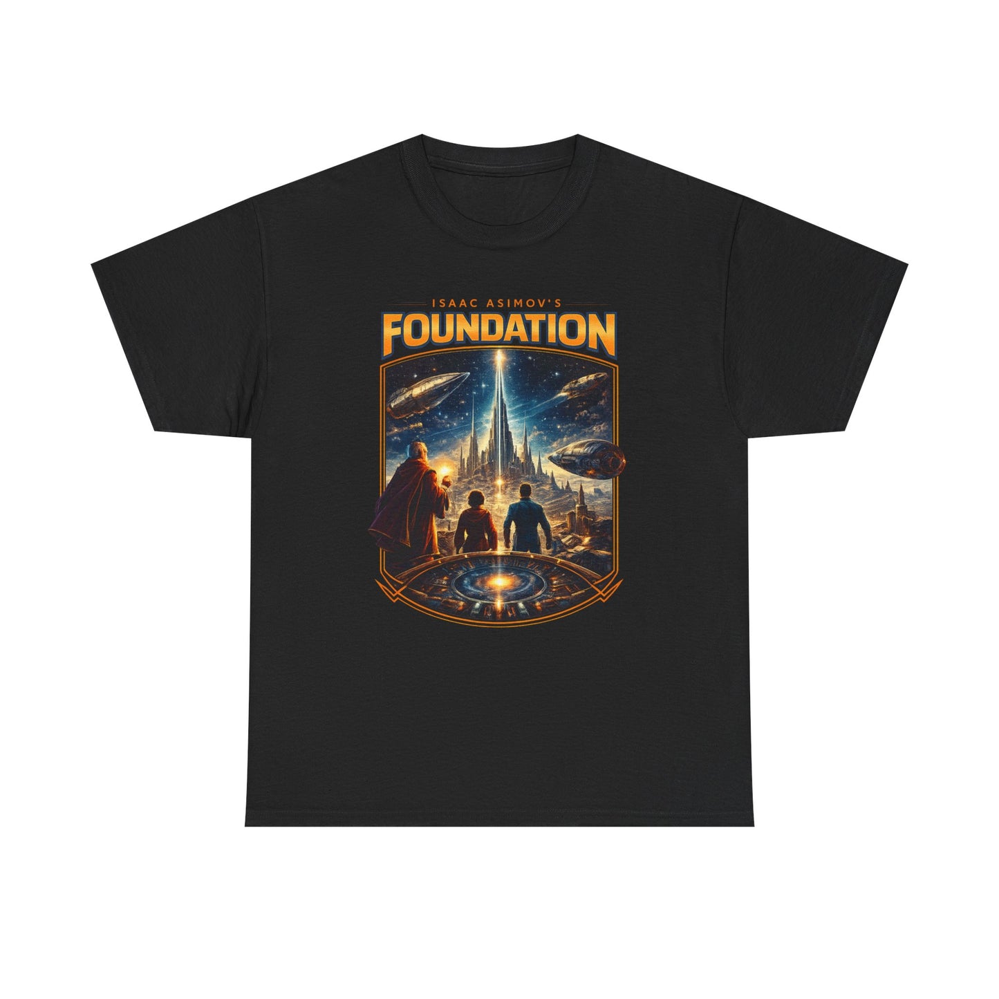 futuristic science fiction reader shirt retro galaxy design
