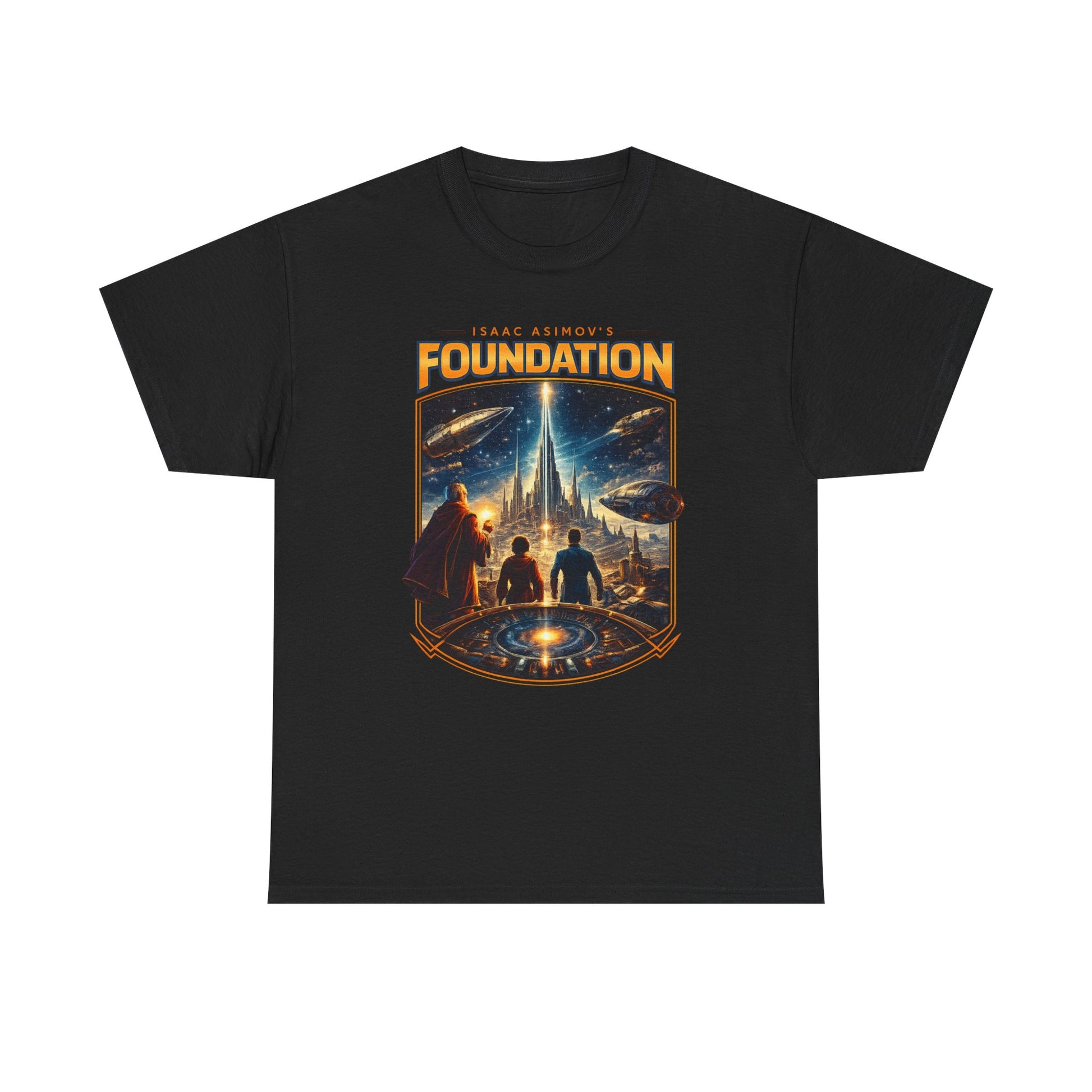 futuristic science fiction reader shirt retro galaxy design