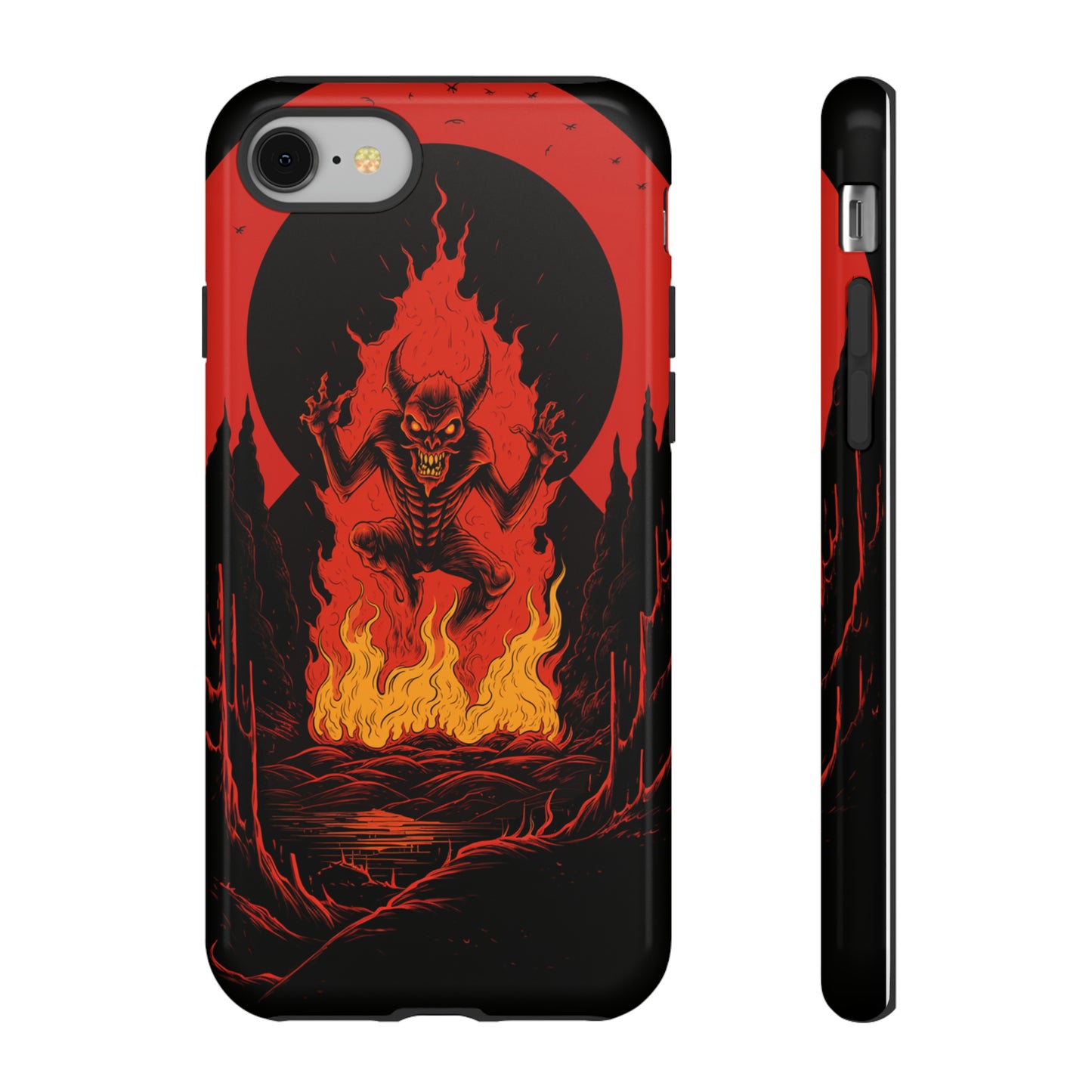 Mischievous red devil case for iPhone XS Max