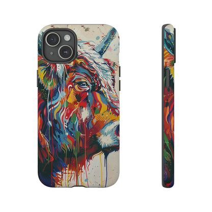 Whole Lotta Bull Abstract Phone Case