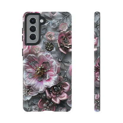 Coquette Aesthetic Floral Art iPhone 15 Case