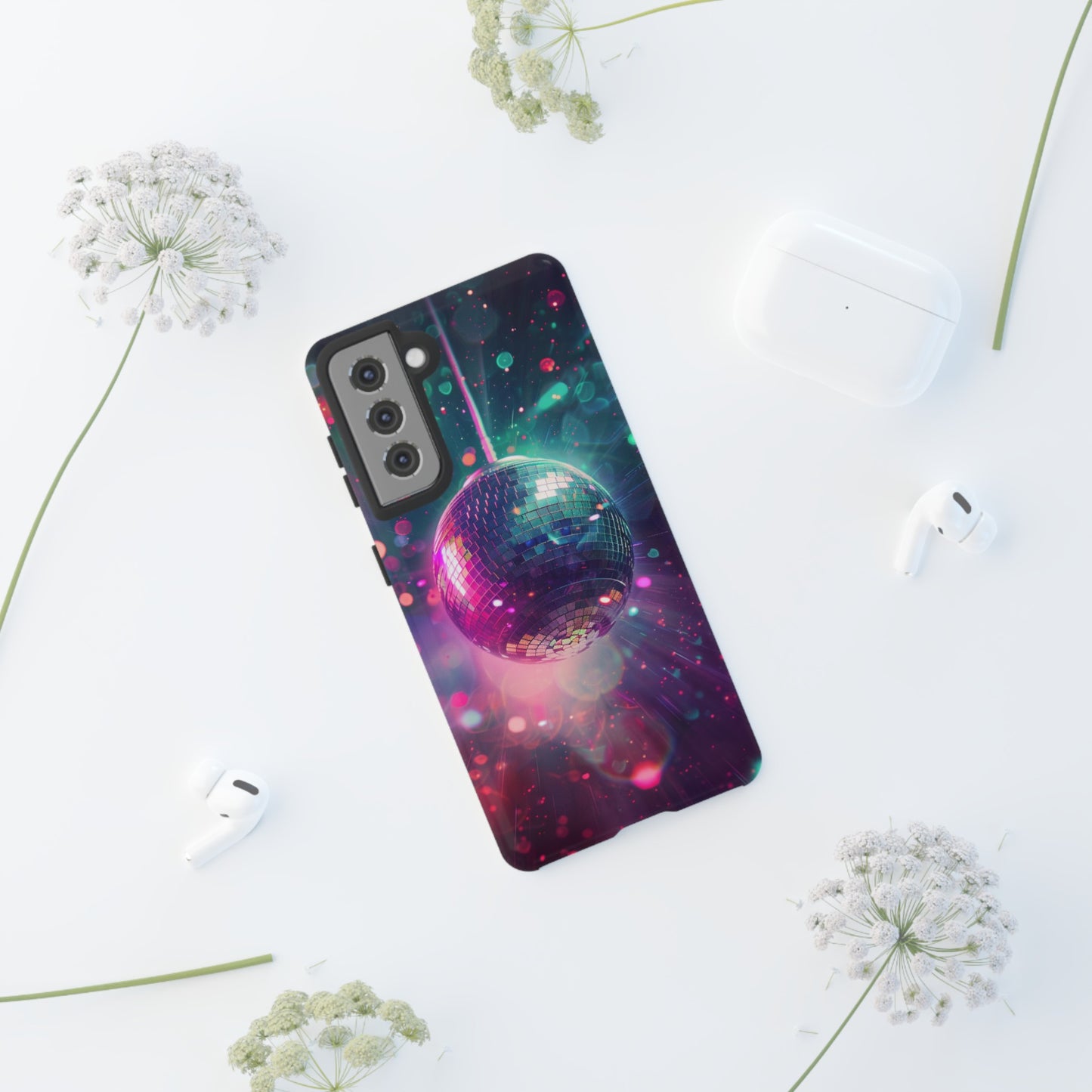 Disco Ball Retro Dance Night Design Phone Case