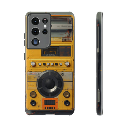 Cyberpunk Techno Gadget Walkman: Premium Phone Tough Case for iPhone, Samsung Galaxy, and Google Pixel