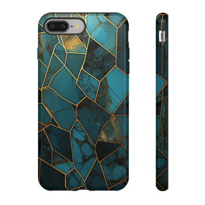 Abstract Mosaic Phone Case for iPhone 15, 14, Pro Max, 13, 12 & Samsung Galaxy S23, S22, S21, Google Pixel 7