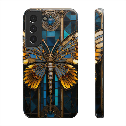 Stained Glass iPhone Butterfly Floral Aesthetic Art Nouveau