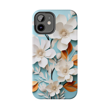 Paper Floral iPhone Case | Delicate Elegance and Nature-Inspired Beauty