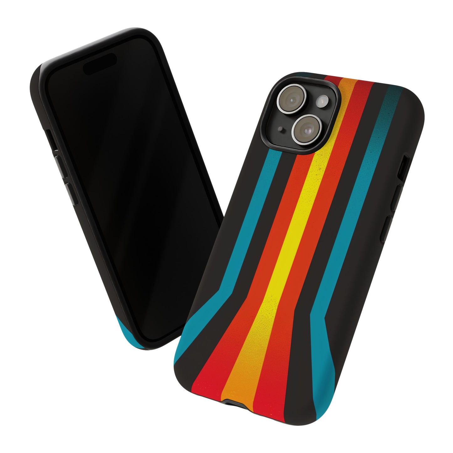 Retro Lines 1980s Flashback Phone Case