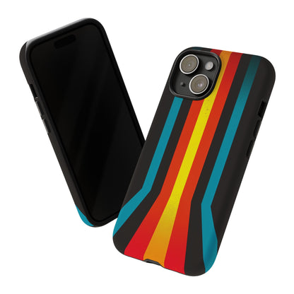 Retro Lines 1980s Flashback Phone Case