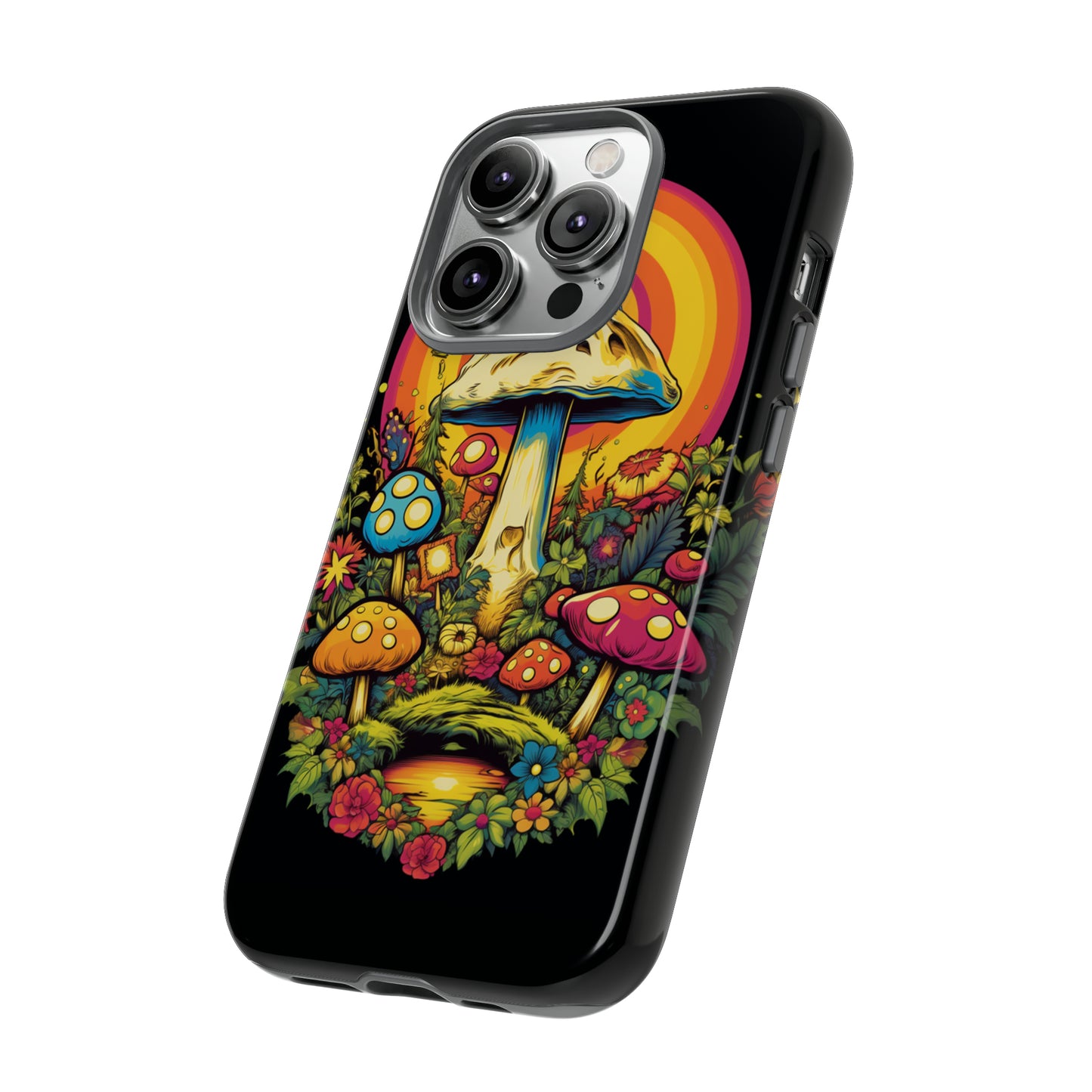 Psychedelic Art Mushroom Phone Case