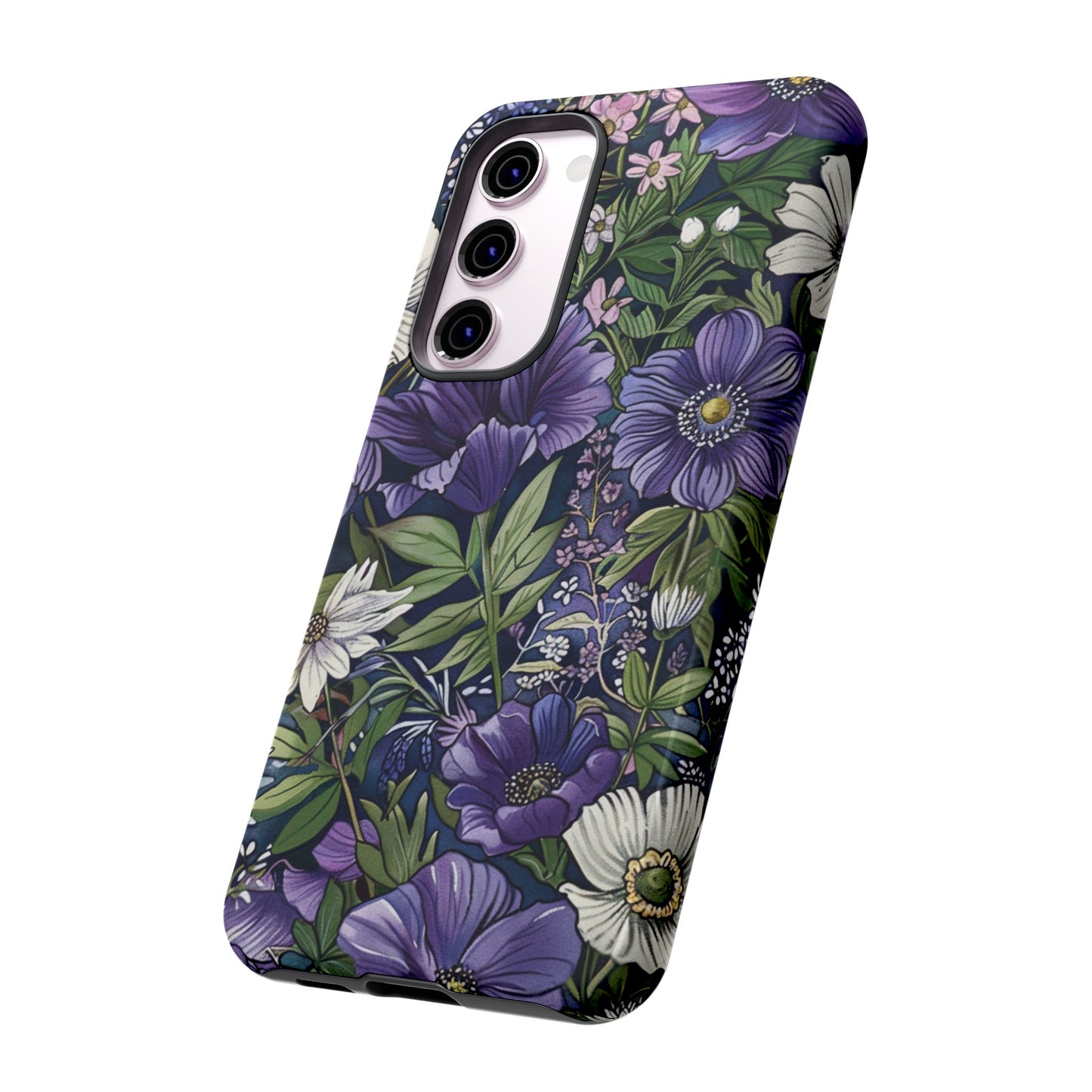 Floral Sage Purple Wildflower Phone Case