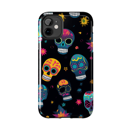 Sugar Skull iPhone Case | Day of the Dead Elegance for Apple iPhone Models