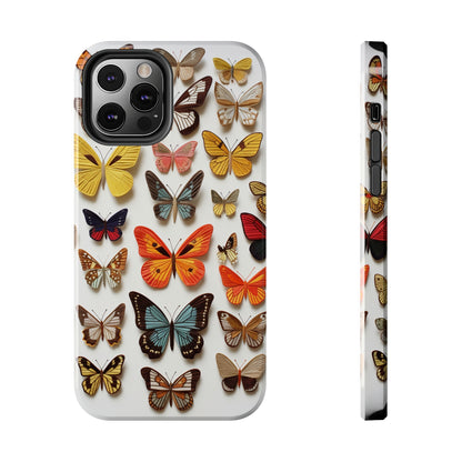 Elegant Embroidery: Delicate Butterfly iPhone Case – Crafted with Precision