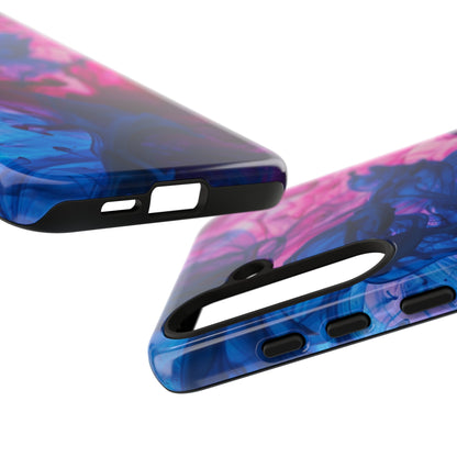 Magenta and Blue Color Explosion Phone Case